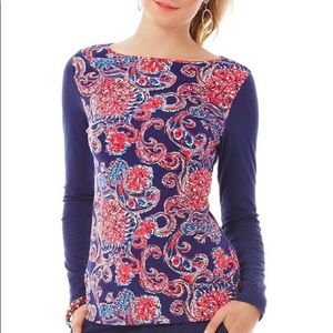 🌴Lilly Pulitzer For The Halibut Bailey Top